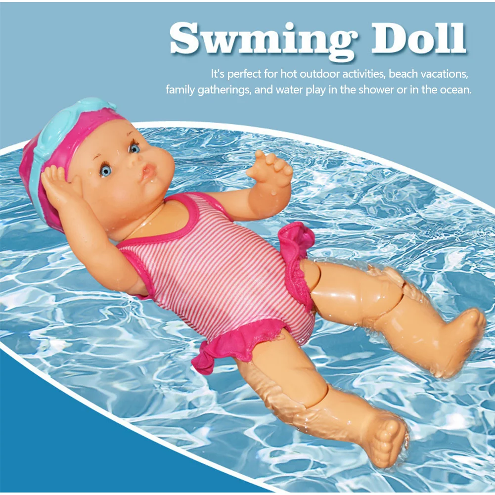 Swimming Doll Movable Joint Detachable Suit Swimmer Doll Kids Bathroom Bath Toy Girls Birthday Gift Kids swimming dolls