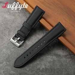 Premium Multicolor Nylon Sailcloth Waterproof Sport Watch Strap with Quick Release - 22mm (Black)