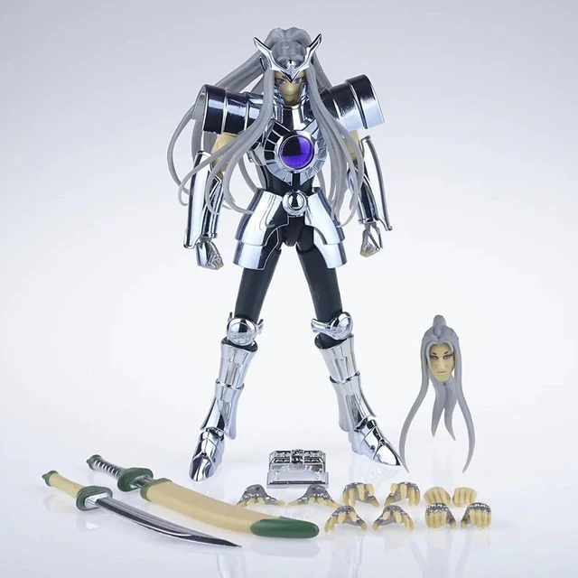 In Stock CS Model Saint Seiya Myth Cloth EX LC Altar Hakuri The Lost Canvas Silver Knights of the Zodiac Anime Action Figure Toy: A Collectible Marvel