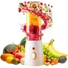 450ml Portable Wireless Blender Rechargeable Electric Fruit Juicer Machine 10 Blades for Juices Shakes Smoothies and Baby Food 1