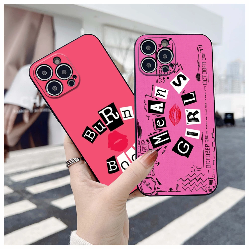 Custodia Per Telefono Mean Girls Burn Book Trasparente Per Iphone14 13 12 11 14 Pro Max Mini X Xr Xs 7 8 Plus Max Cover Per Telefono
