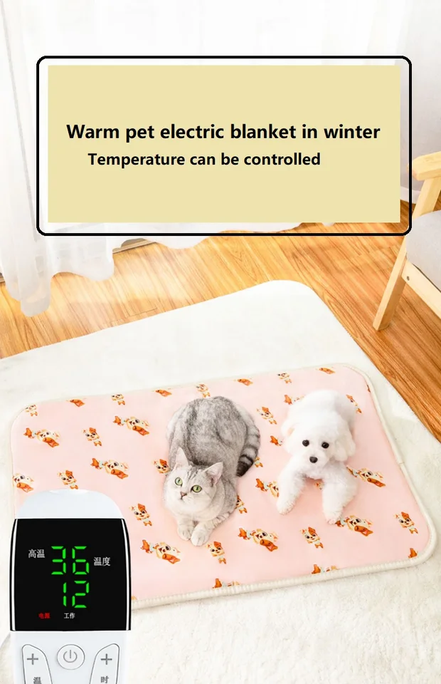 Pet Electric Blanket Cat's Constant TemperatureIn Winter Pet Heating Pad  Small Cat Heating Pad Special For Dogs Free protective