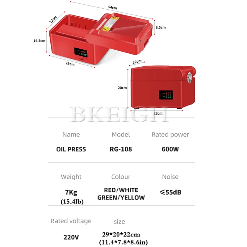 New Research And Design Of Economical Household Oil Squeezers Palm Oil Extruder Soybean Olive Oil Squeezer 2