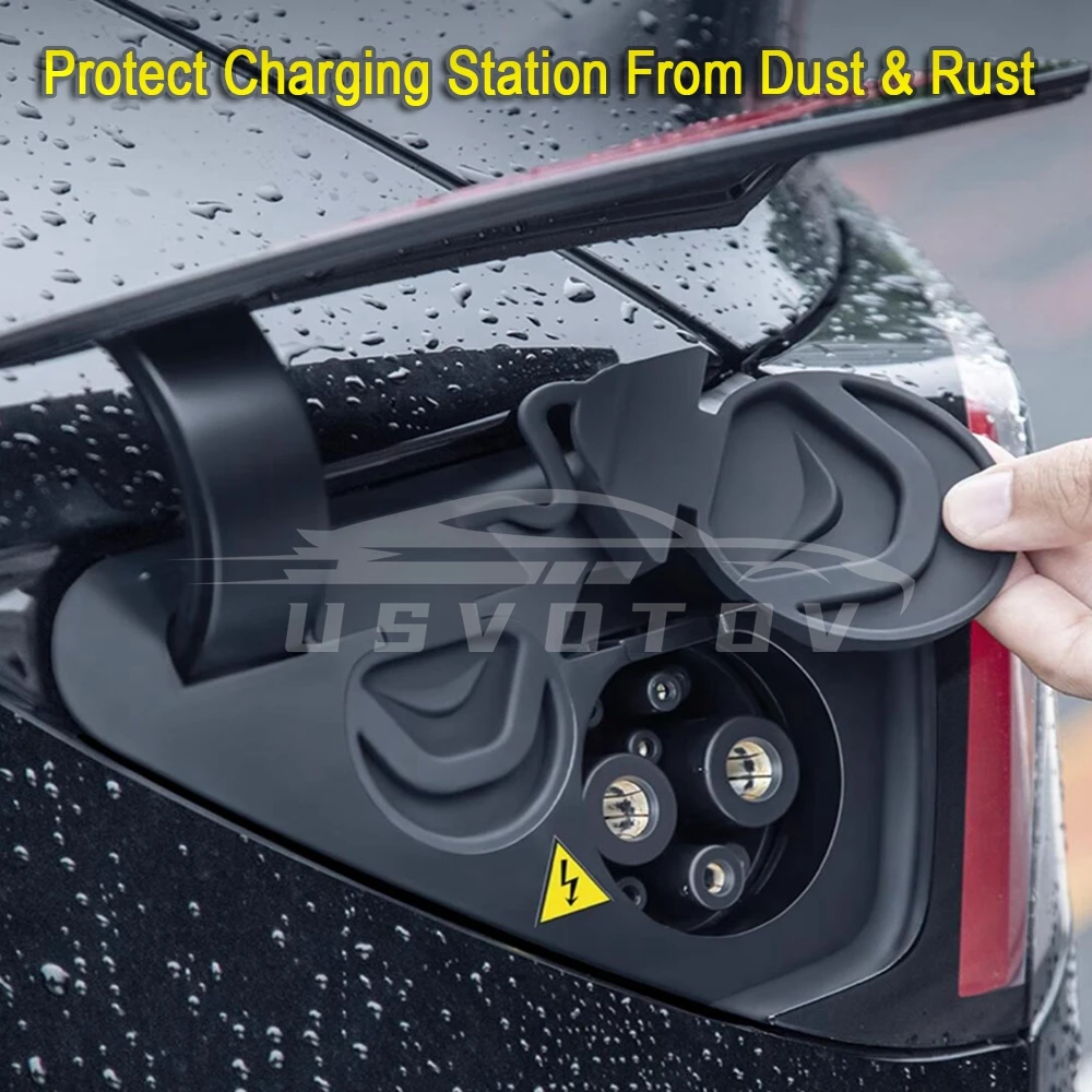 Waterproof Charging Port Cover For Tesla Model 3 Y Accessories