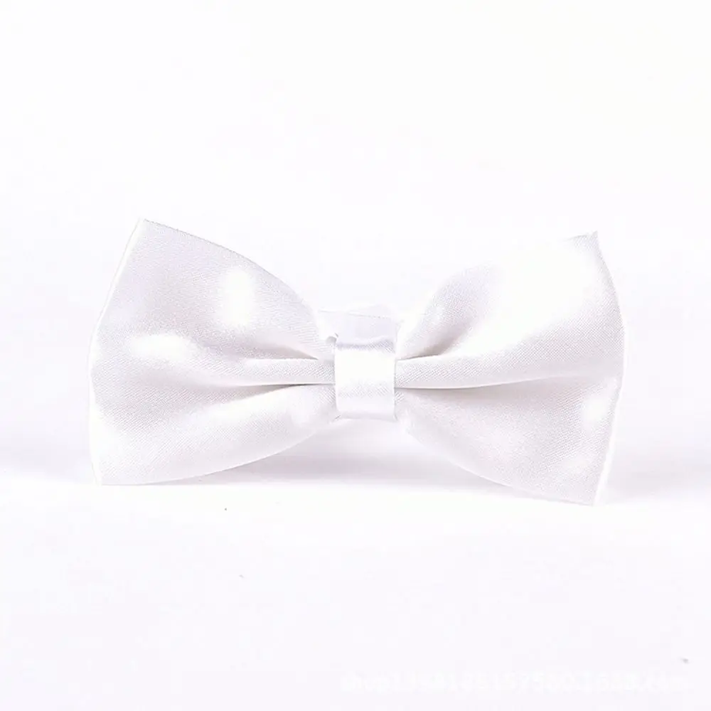 

Suit Accessories Slim Necktie English Style Satin Gentleman Wedding Tie Bow Tie Men Ties Bowknot Bowtie Solid Color Ties