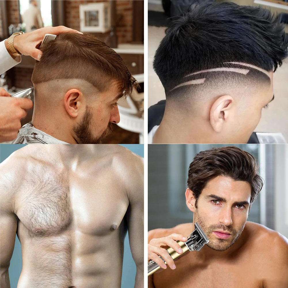 ZqZq Hair Trimmer for Men Hair Clipper Hair Cutter Clipper Electr Hair Trimmer Machin Rechargeable Barber Hair Clipper 6