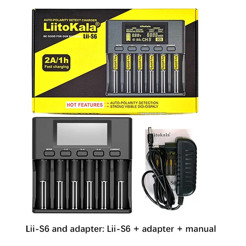Liitokala ũ ͸ , Liis1, liis2, lii, liis4, liis6, liis8, 3.7V, 1.2V, AA, AAA, 18650, 26650, 16340, 14500, 1044