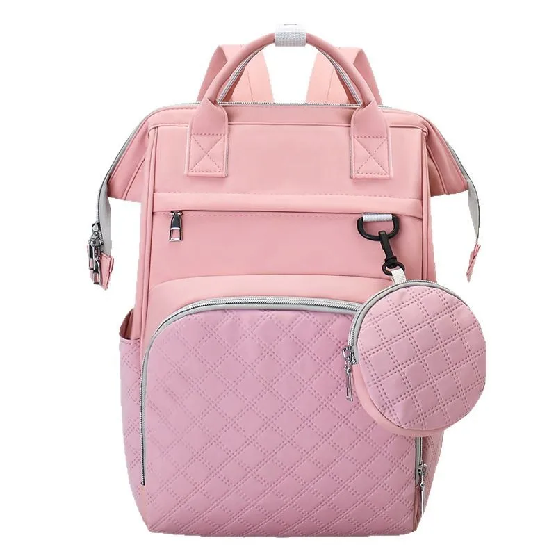 Travel Tote Multifunction Waterproof with Changing Station Pad Stroller Straps Big for Mommy Diaper Bag Backpack Baby Essentials