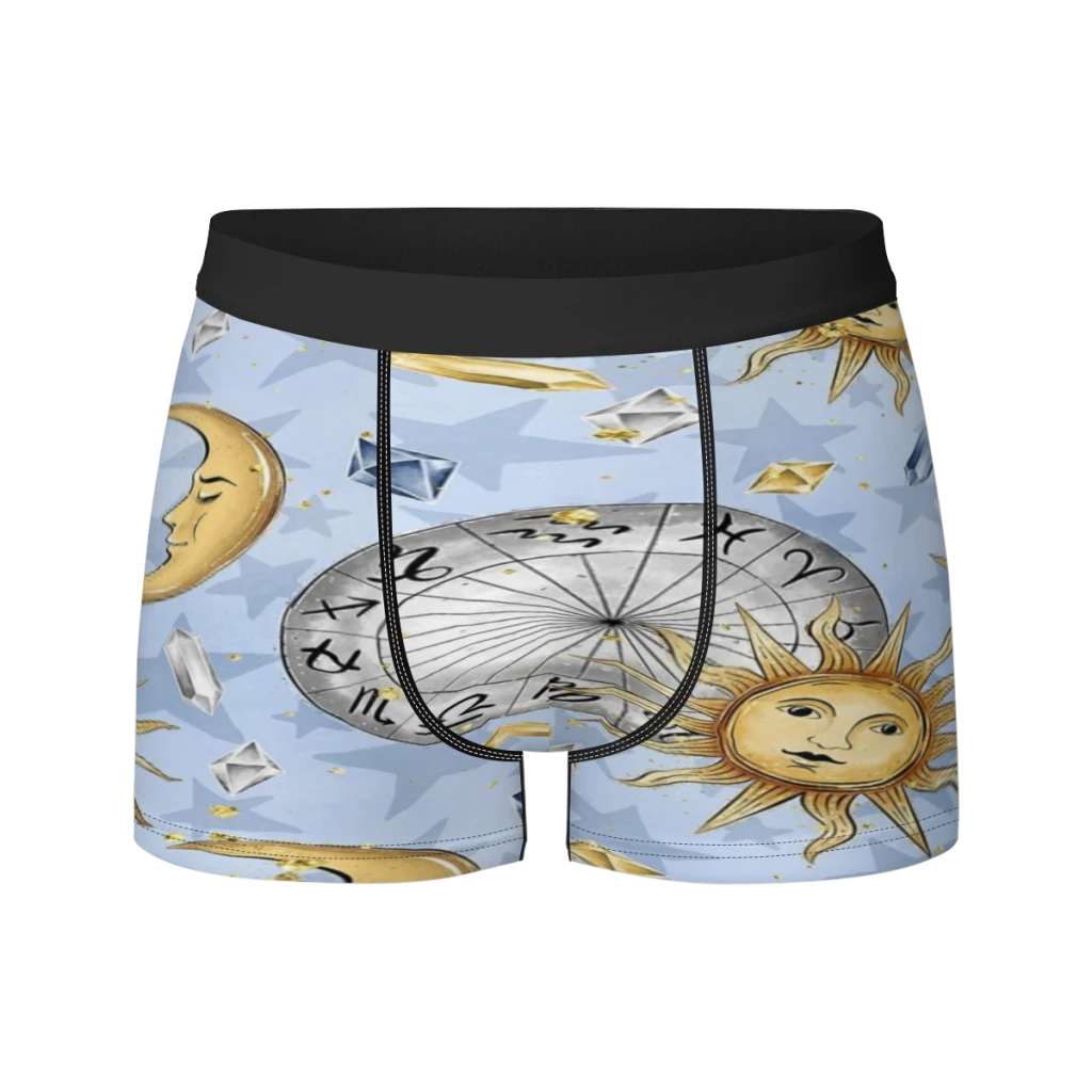 thumbnail image 1 of Calzoncillos tipo bóxer transpirables para hombre, ropa interior, regalo, Sun Moon Star, 1 of 5