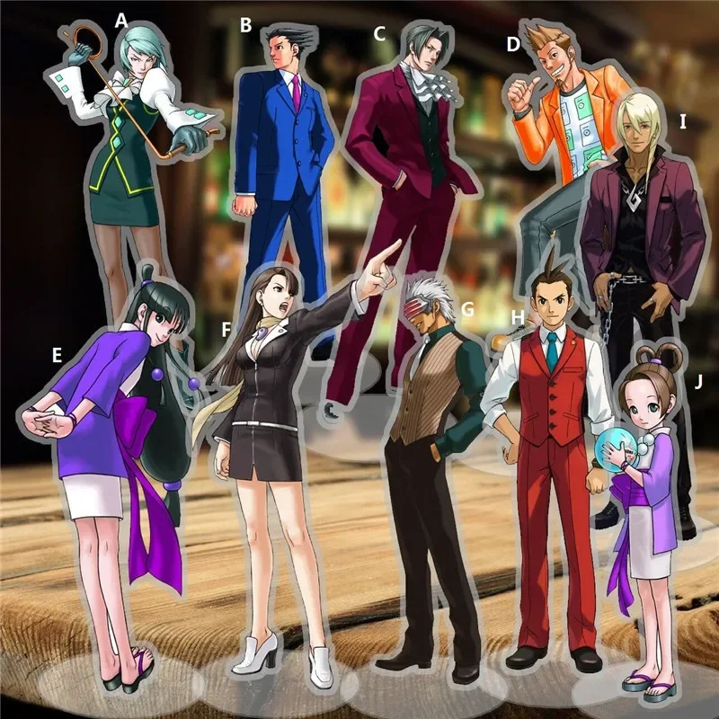 

Ace Attorney Gyakuten Saiban Asougi Kazuma Acrylic Stand Figure Display 15cm