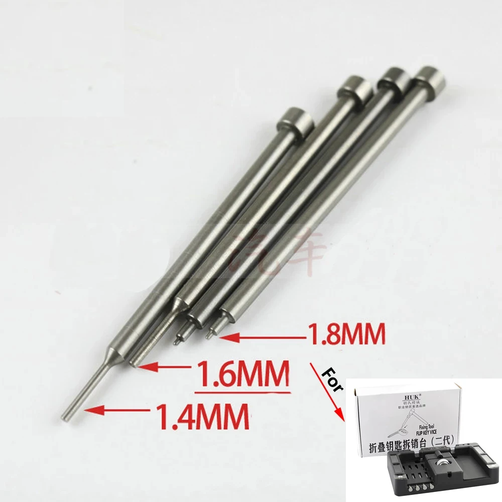 CHKJ 4PCS/Set Replacement Pins For Original HUK Key Fixing Tool Flip Key Vice Of Flip-key Pin Remover Locksmith Tool locksmith tools locksmith extractor tools lock pick tools lock repair tool pin disassembly tool