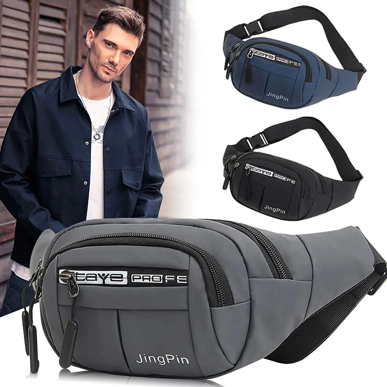 Versatile Fashion Crossbody Chest Bag for Outdoor and Casual Use