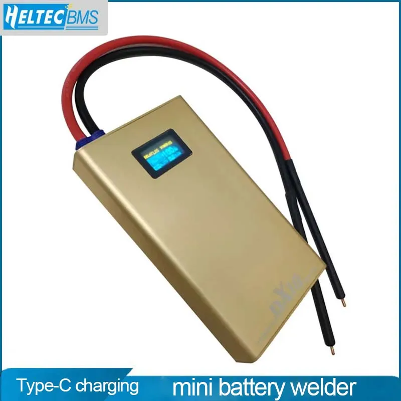 Handheld portable mini battery welder spot welding machine OLED color ...