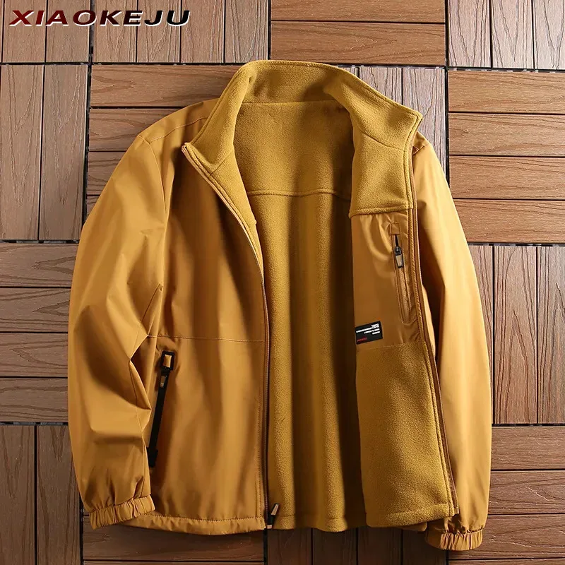 Military Jacket Man Brand Baseball Jackets & Coats Men's Sports Sweatshirt Outdoor Oversize Heavy Camping Jacket