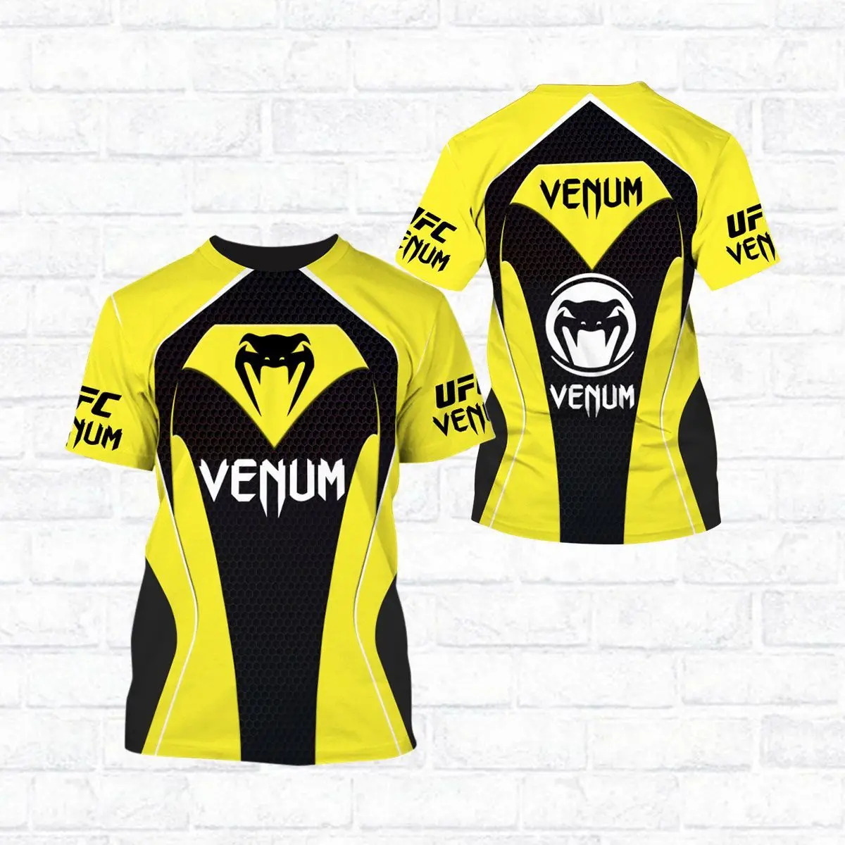 

Summer Casual Fashion 3D Digital Snake Print Men's T-shirt Sport O Collar Short Sleeve Outdoor Street Elements Oversized T-shirt