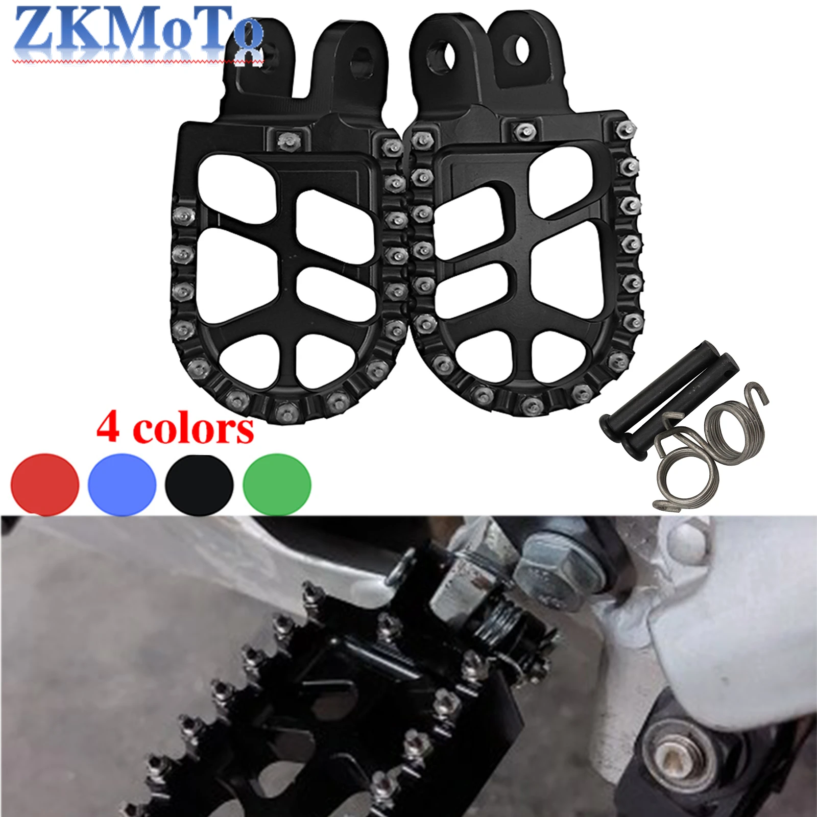 MotorcycleFootrestFootpegsFootPegsRestPedalForHONDAXR650L