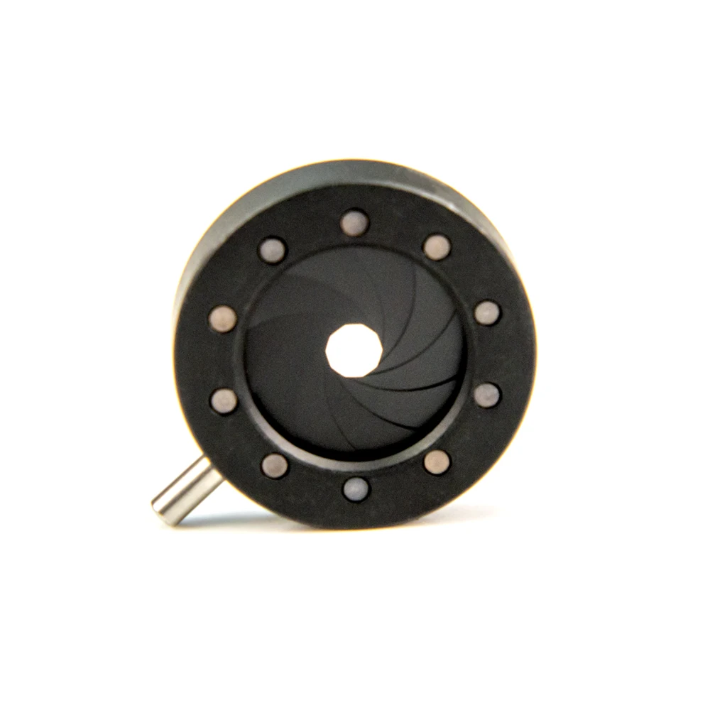 

50pcs Amplifying Diameter 1-12mm Zoom Optical Iris Diaphragm Aperture Condenser 12 Blades For Digital Camera Microscope Adapter