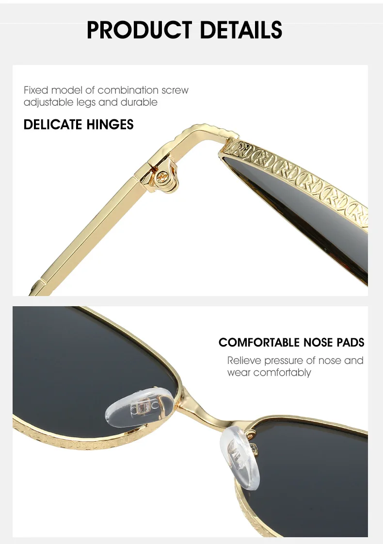 Y2K Vintage Cat-Eye Sonnenbrille für Damen und Herren 2026 Neue Luxusmarken-Designer-Sonnenbrille Beliebte Sexy Damen Metall Trendige Schattierungen – Detail 22
