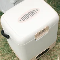 Réfrigérateur de voiture avec compresseur à usage touristique, congélateur vertical, réfrigérateur domestique et extérieur, 12 litres 4