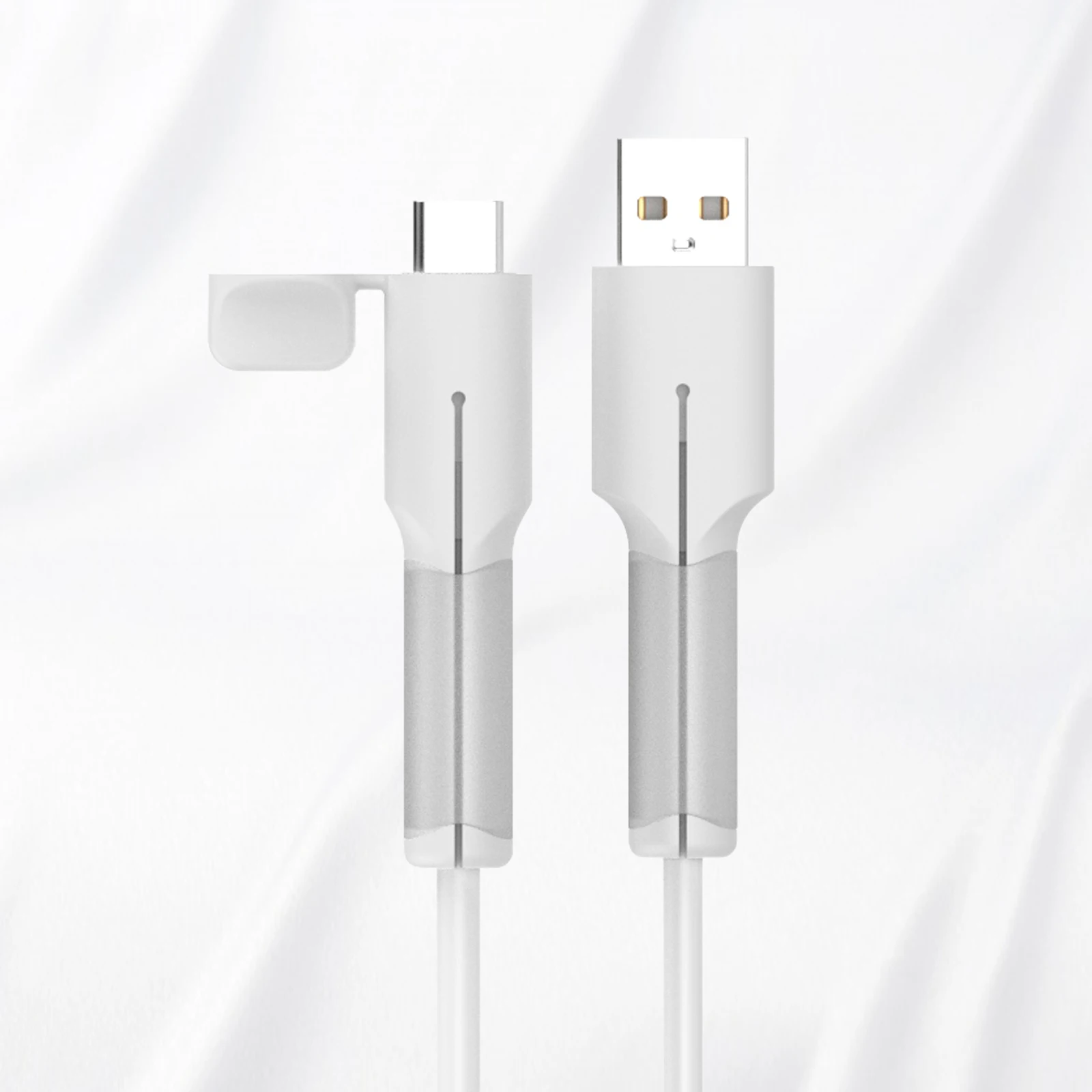 Silicone Multi-Device Charger Cord Protector with Cable Winder