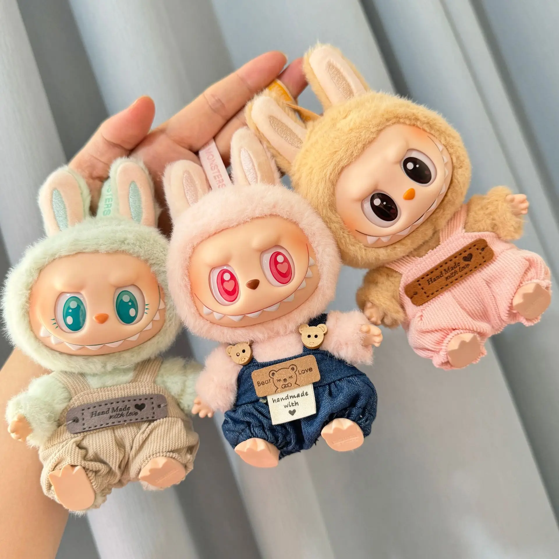 MIni Plush Doll'S Clothes Outfit Accessories For Labubu V1