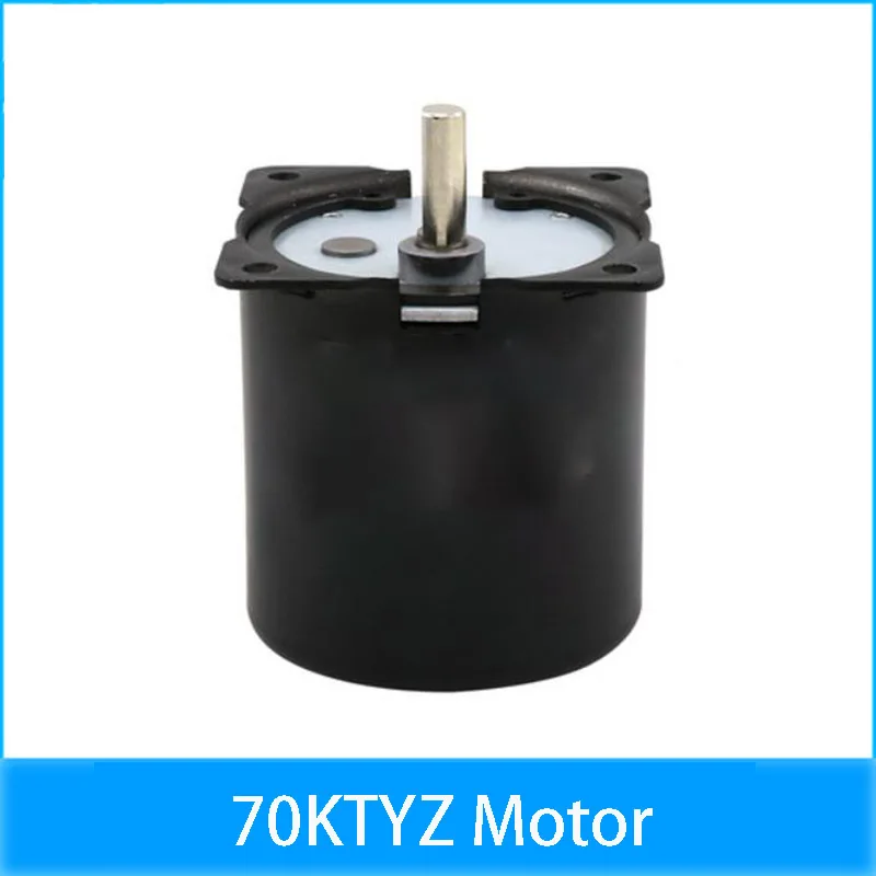 

Новый микро-редуктор переменного тока 220 в 40 Вт 70KTYZ 50 Гц постоянный магнит синхронный двигатель низкая скорость 2,5 5 10 15 20 30 40 50 60 80 110 об/мин