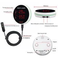 Tuya WIFI Hygrometer Thermometer Temperature Humidity Sensor With 3 Meter External Probe Smart Life Digital Monitor Remote Alarm - Image 6