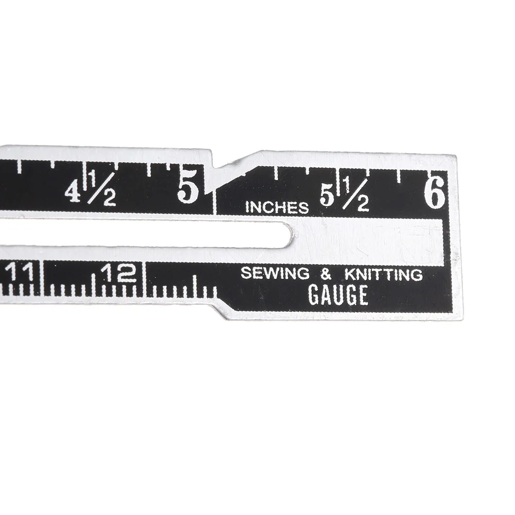 Frienda Sewing Gauge Sliding Gauge Sewing Measuring Tool Stainless Steel  Quilting Ruler for Knitting Crafting Sewing Beginner Hem - Sewing Gauge  Sliding Gauge Sewing Measuring Tool Stainless Steel Quilting Ruler for  Knitting