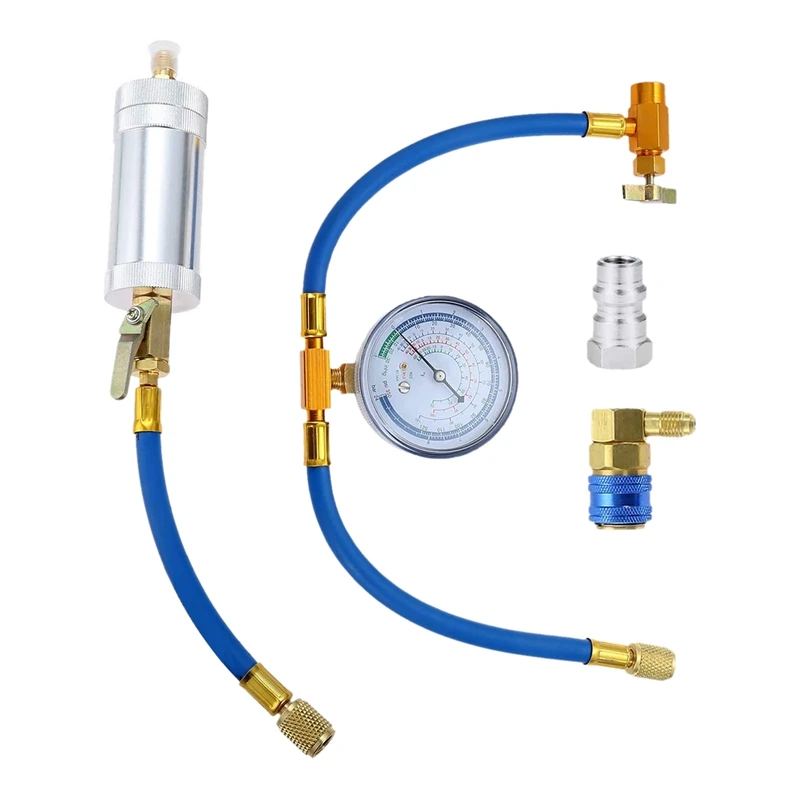 

Кондиционер A/C, масло, быстрое соединение с низкой стороной, R134A, адаптер для зарядки хладагента от R12 до R134A