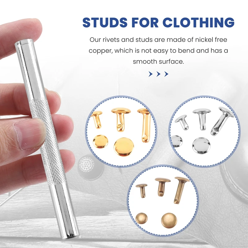 Рисунок 3 - Заклепки для кожи