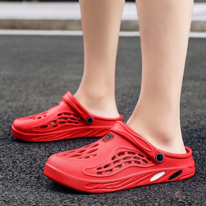 Fashion New Outdoor Cheap EVA Men's Clogs Shoes Lightweight Wholesale Comfortable Men Beach Working Sandals With Men Clogs 4