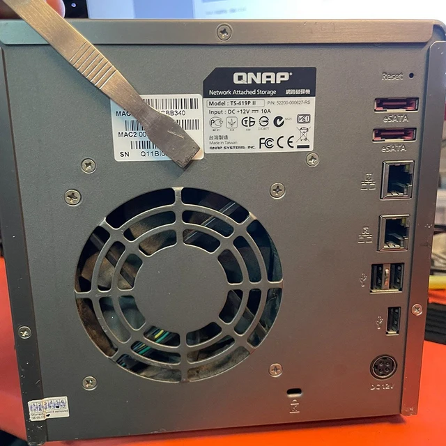 TS-419P II For QNUA Network Storage 4-drive NAS Dual Gigabit