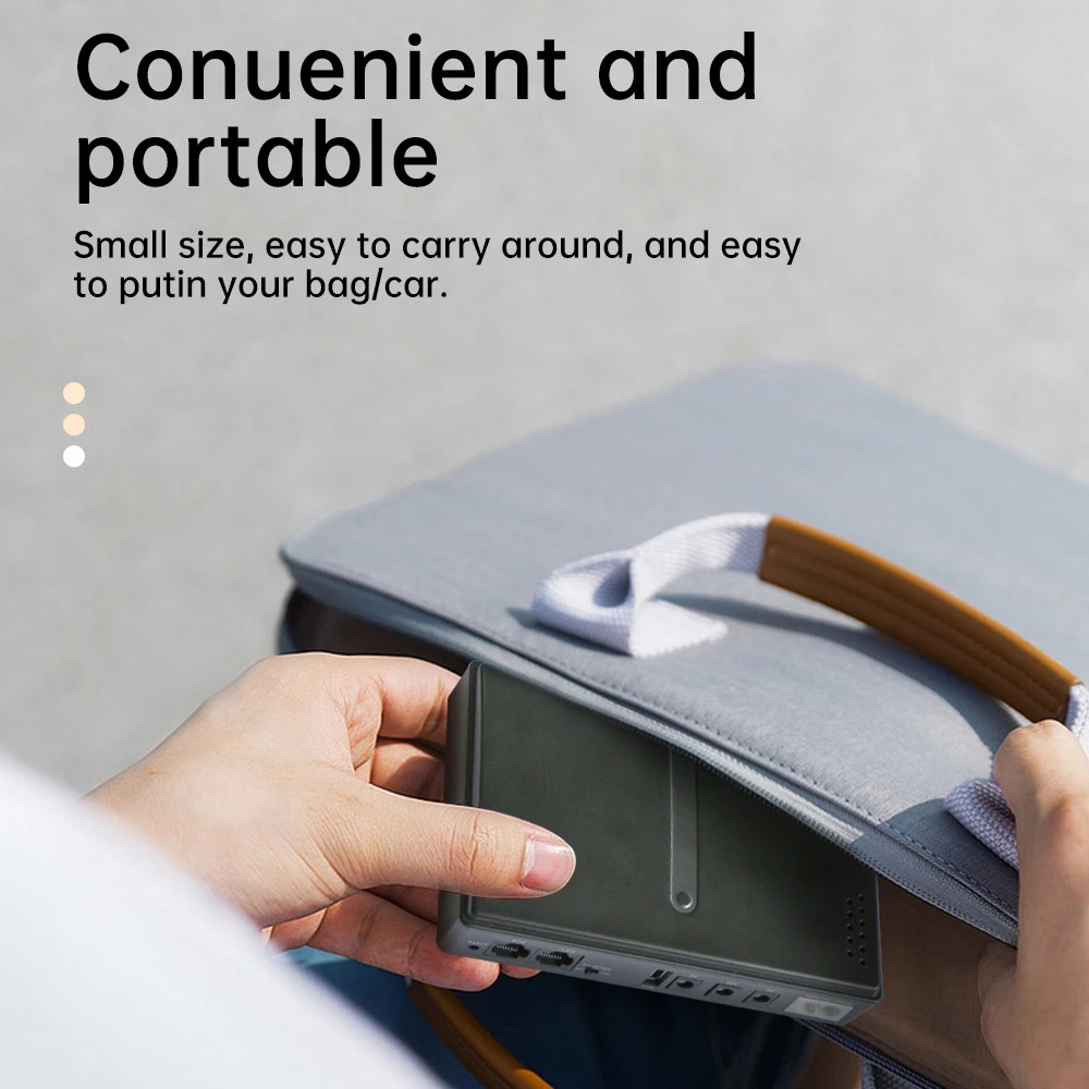 Description Picture 4 of itemMini uninterruptible DC backup power supply 1036P capacity 10400mAh UPS router optical modem 5V/2A 9V/1A 12V/2A 24V/1A 36W