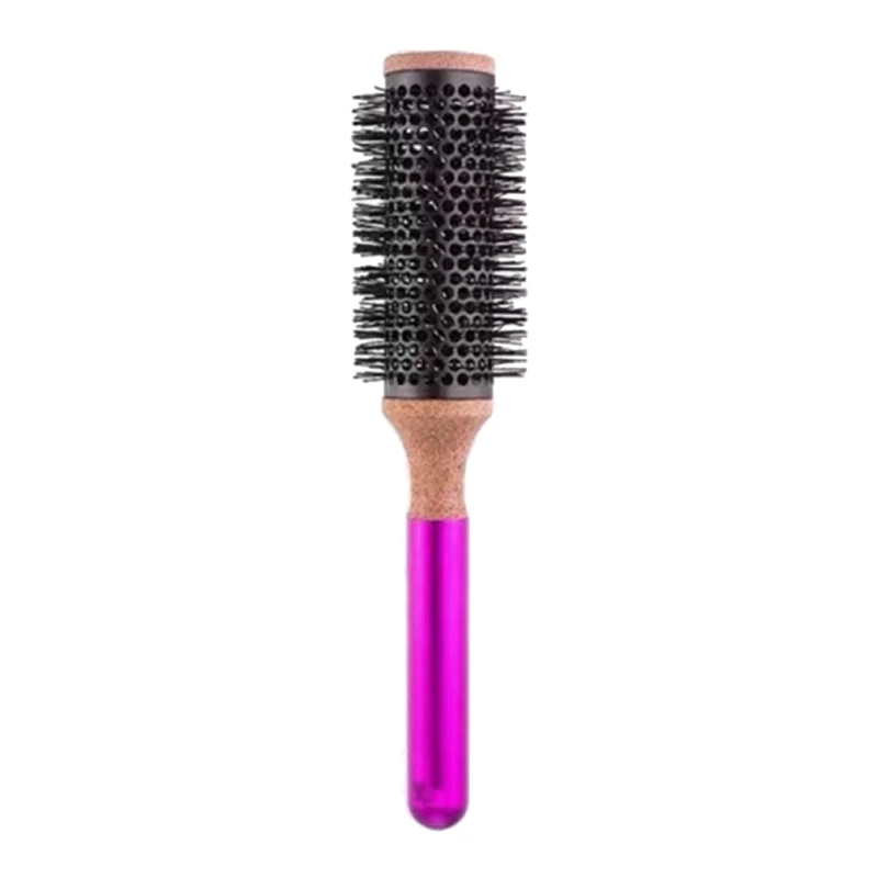 Caldo! Per Dyson Round Comb Hair Styling Spazzola Per Capelli Pettine Capelli Ricci Round Barrel Hair Comb Salon Styling Tool Manico In Metallo