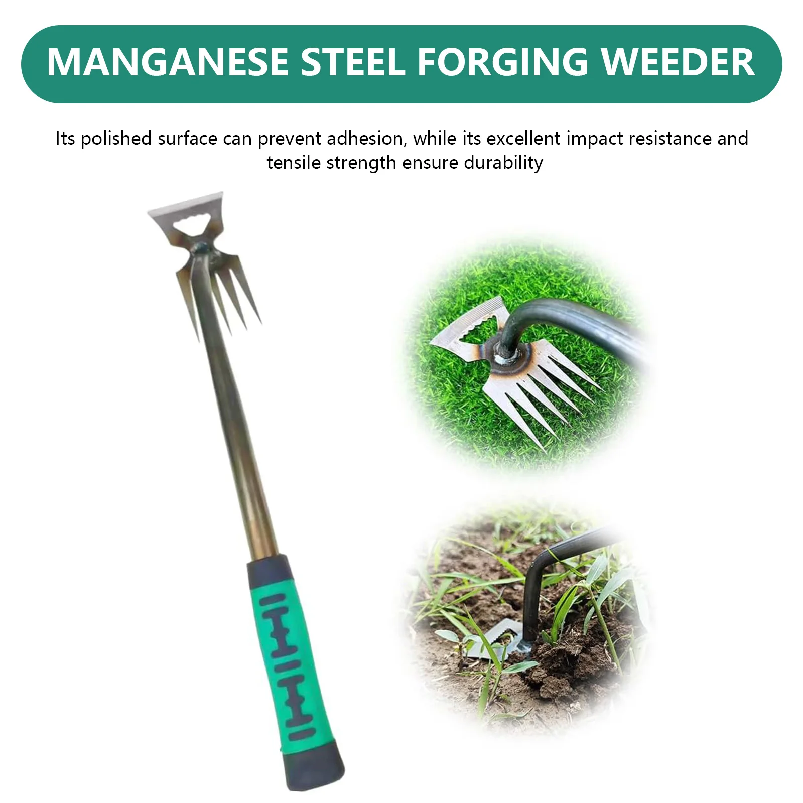 Multifunctional Weed Puller Tool Convenient to Use Portable Gardening Tools Suitable for Backyard Farm Weeding Local Shipping - 2
