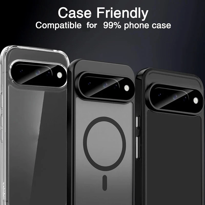 3D Curved Camera Lens Protectors - 9H Tempered Glass Cover Film, 1/3/5 Pack