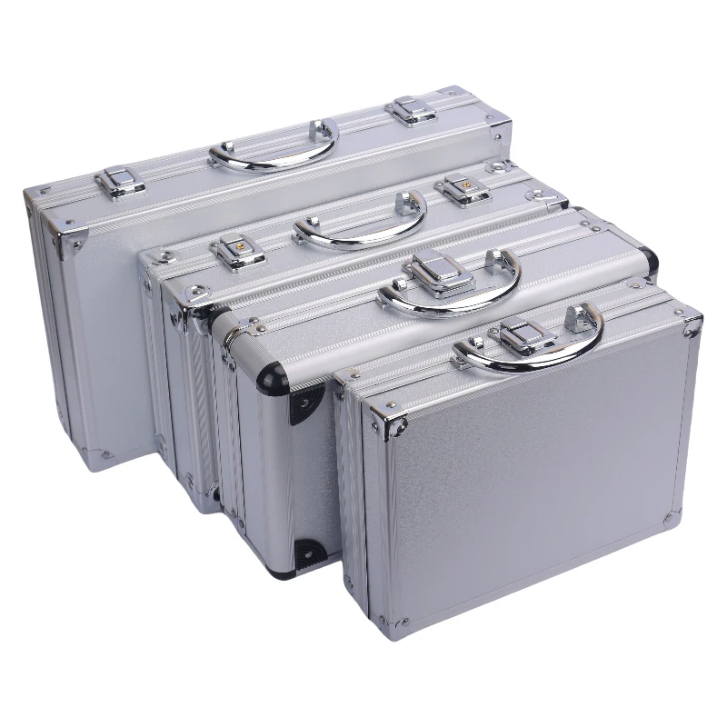 Tool Box Multiple specifications Aluminum Portable Instrument Storage Cases With Handles