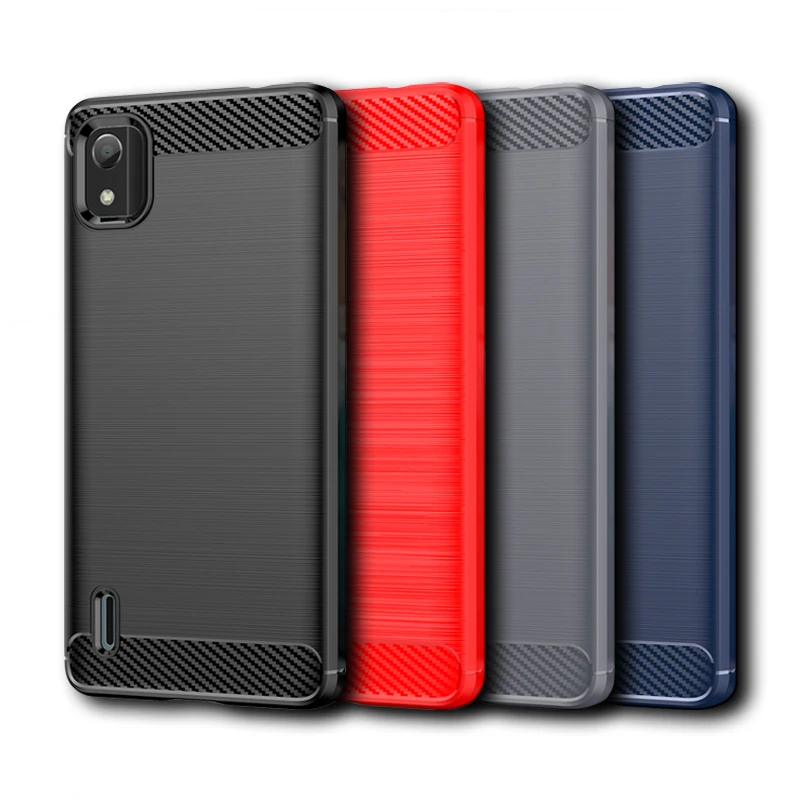 Per Nokia C2 2A Edizione Custodia Nokia C2 2Nd Edition Cover Paraurti In Silicone Morbido Antiurto Da 5.7 Pollici Per Nokia C2 2Nd Edition Coque