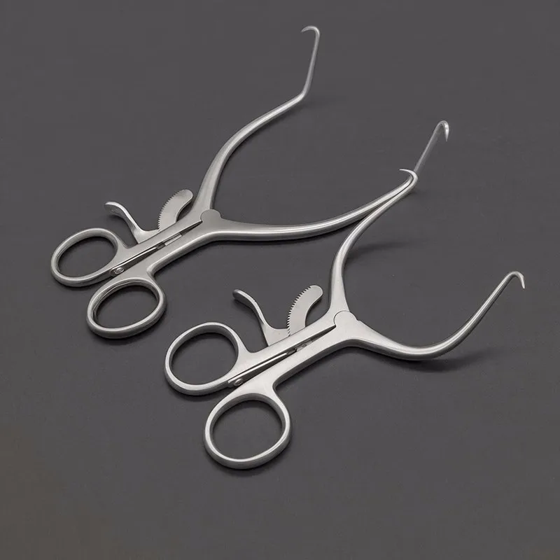 

Orthopaedic instrument dilator mastoid spreader single jaw multi jaw adjustable self fixing multi-hook skin retractor