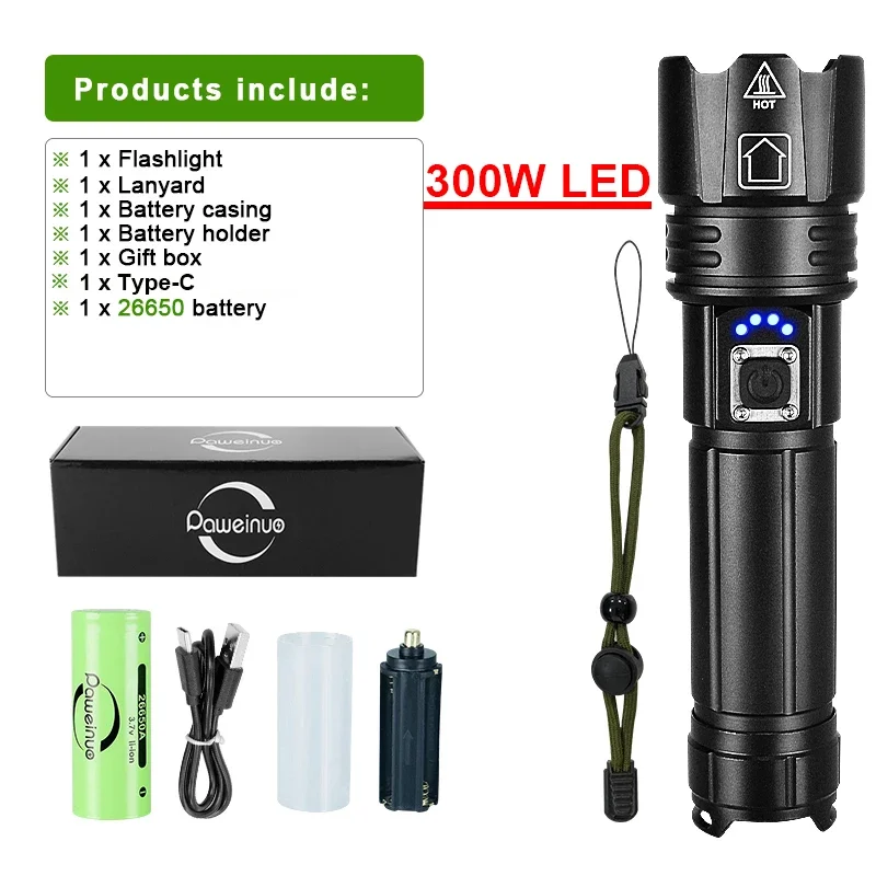 L5 300WLED 26650 box