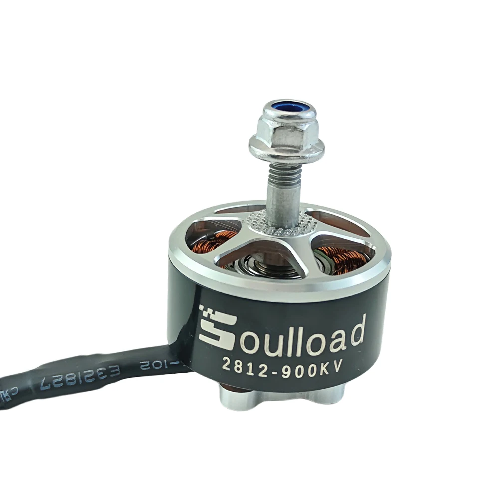 Soulload 2812 900KV  Brushless Motor 5-8S CNC 6061-T6 Aluminum Bell 7-9inch Propeller for RC FPV Drone