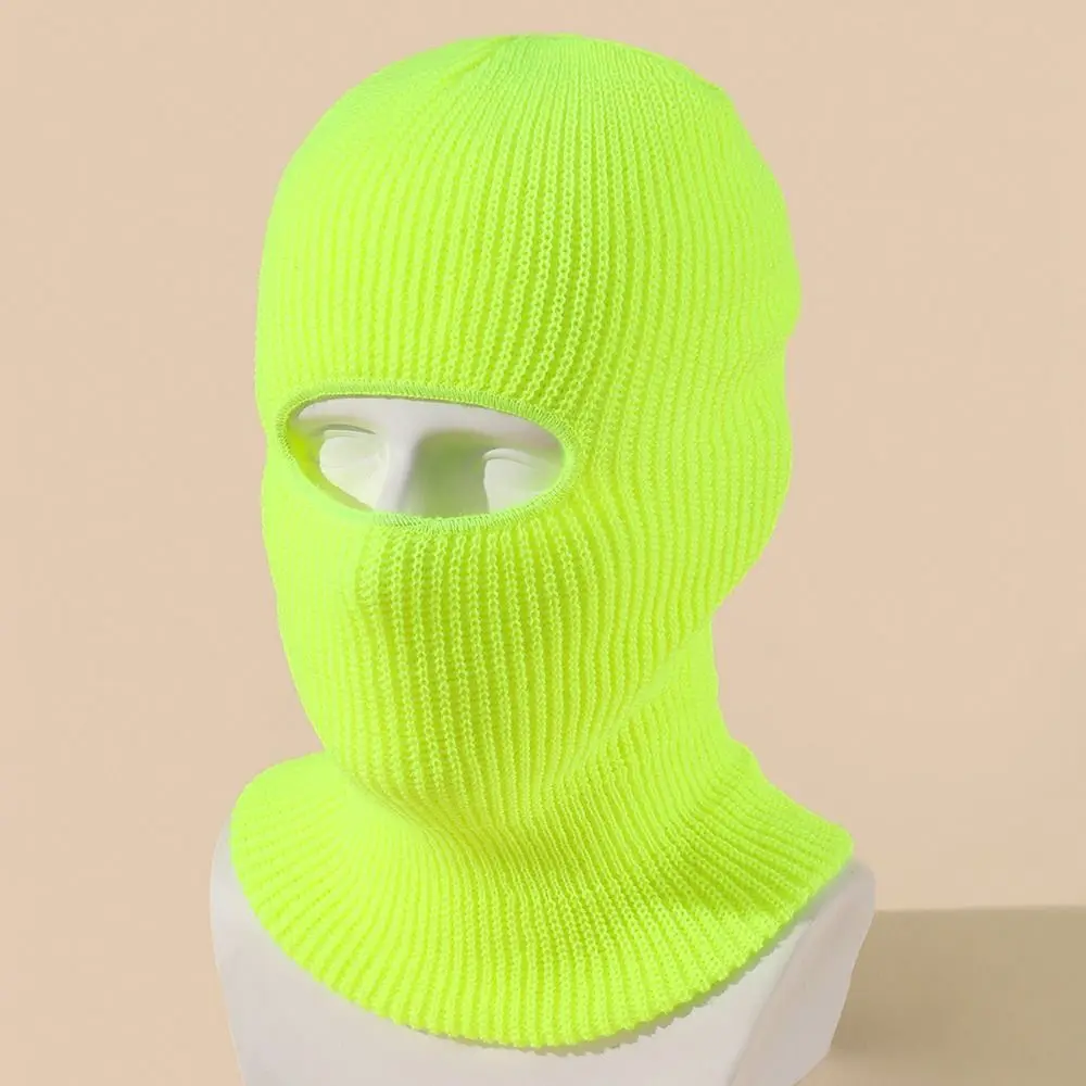 Female Collar Hat Scarf Balaclava Ear Protection Bonnet Hat Mask Men Beanies Hat Full Face Cover Women Winter Cap Knitted Hats - 3