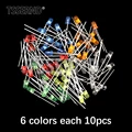 60pcs 6 Colors Kit