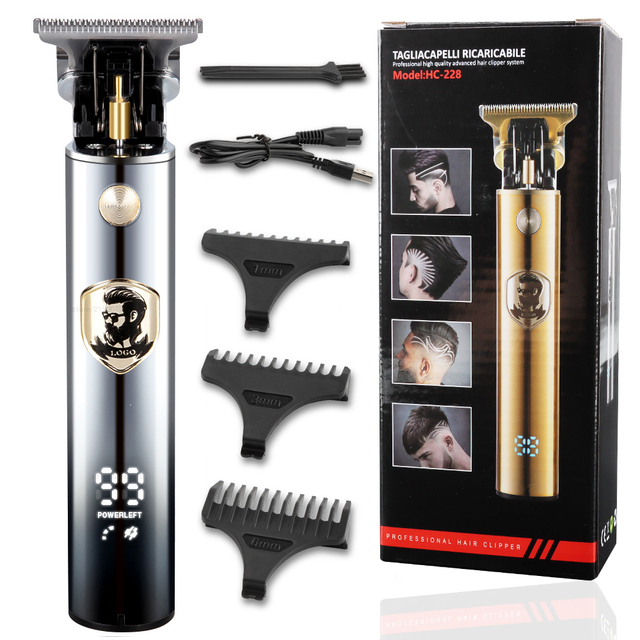 NEW HEIR CLIPPER Trimmer Hair Cutting Machine Hair Clipper Professional Tondeuse Homme Maquina De Cortar Cabello USB Trimme