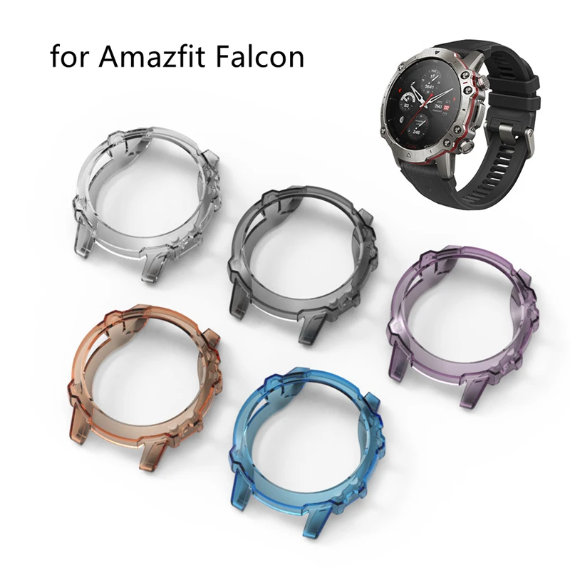 Custodia Protettiva Per Amazfit Falcon Watch Case Per Huami Amazfit Falcon Soft Tpu Cover Protettiva Shell Bumper Frame