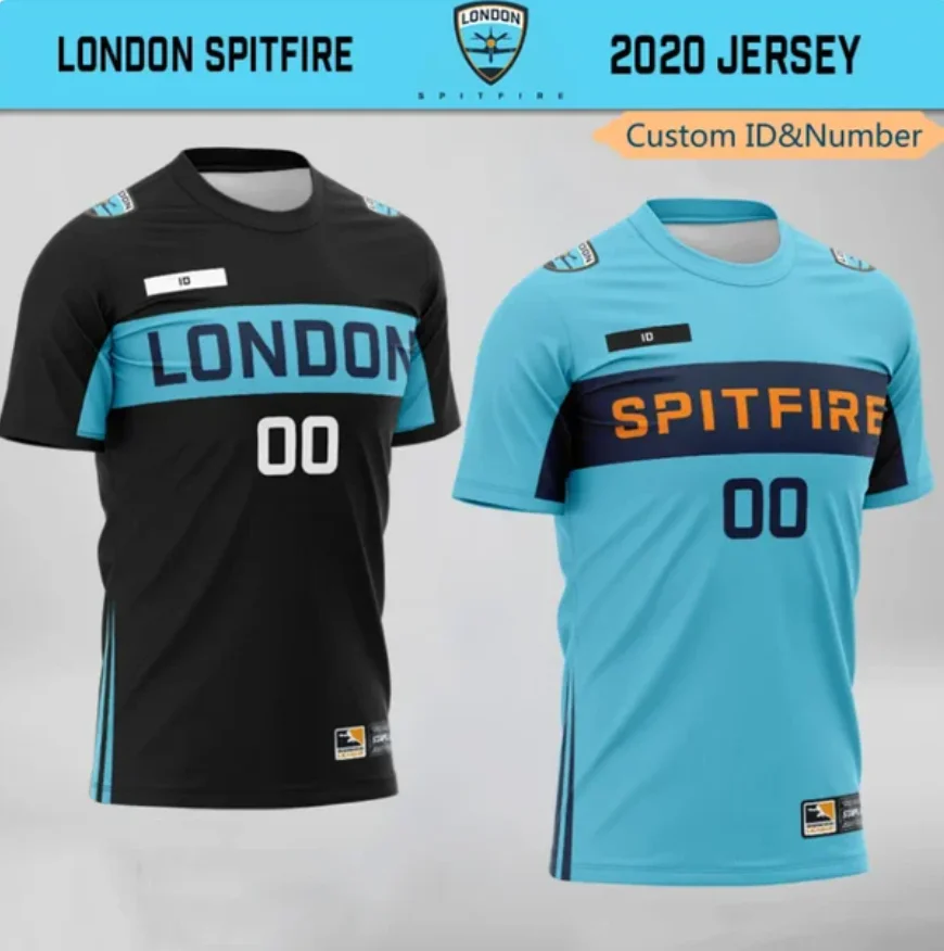 

Футболка мужская и женская спортивная командная с изображением совы спитфайра Лондона, футболка с индивидуальным именем и вырезом на заказ