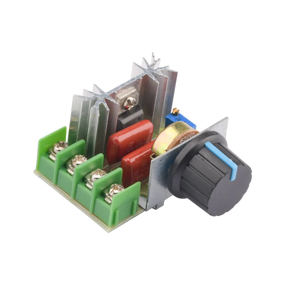 2000W SCR Electronic Voltage Regulator Speed Controller Control Board for High Power Motor motor speed controller voltage regulator electric motor speed controller