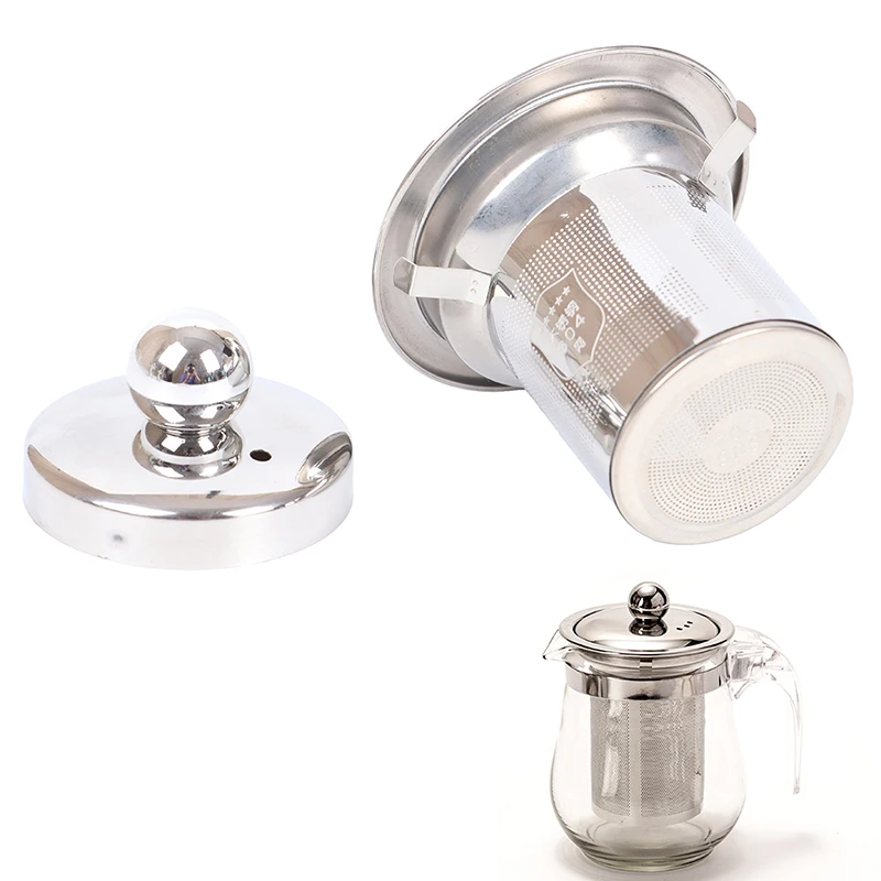 

Reusable Stainless Steel Tea Strainer Mesh Infuser Basket Loose Tea Leaf Infuser