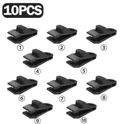 Outdoor Tent & Canopy High-Strength Tension Clips - 40 Pack (10PCS-Tent Clip)