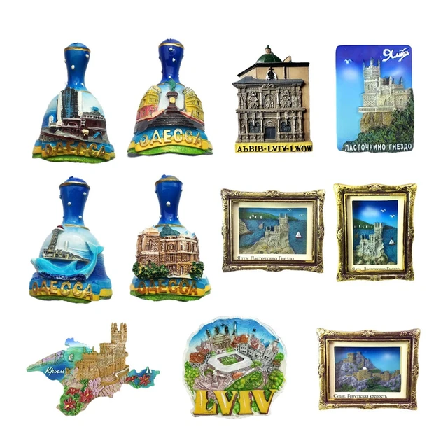 Ukraine Geschmack Wahrzeichen Gebäude Kühlschrank Magneten Tourist  Souvenirs Handwerk Kühlschrank magnet Dekoration Artikel Handwerk -  AliExpress